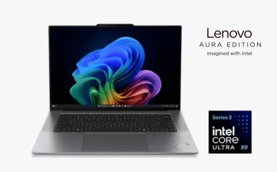 ThinkPad X9 15p Aura Edition, imagined with Intel