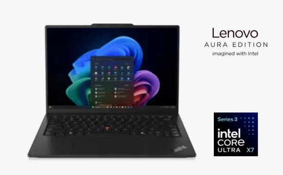 ThinkPad X1 Carbon Aura Edition, imagined with Intel