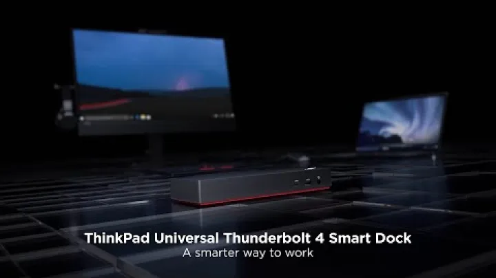 ThinkPad Universal Thunderbolt 4 Smart Dock Product Tour video thumbnail