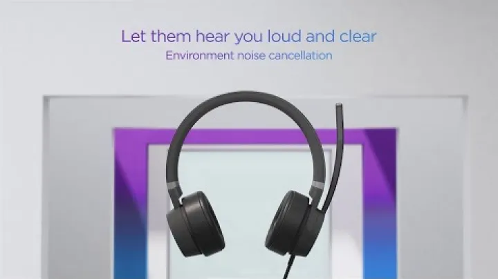 Lenovo Wired ANC Headset Gen2 product tour video thumbnail