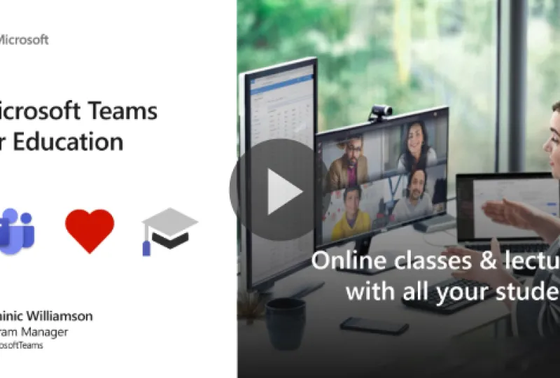 Microsoft Teams for Education Webinar